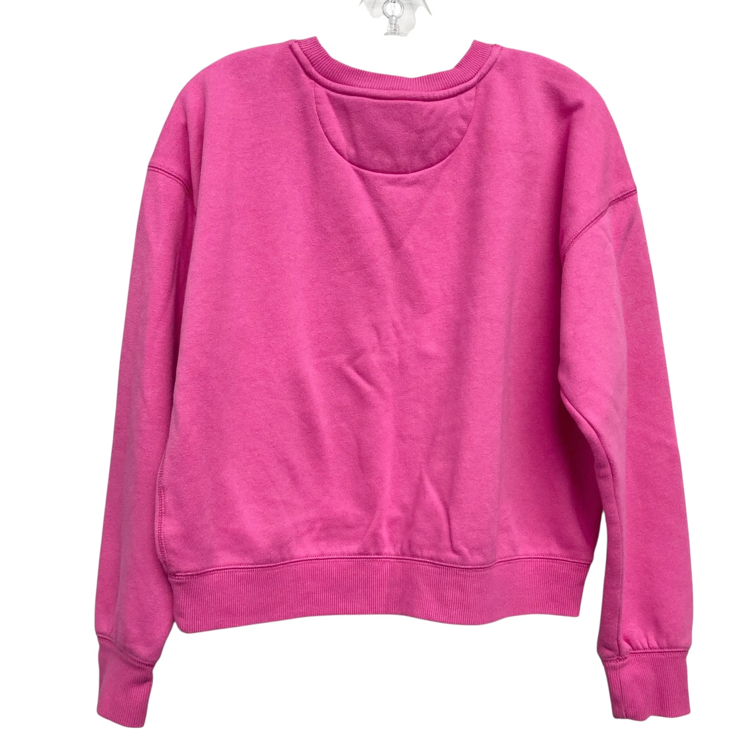 Scandi Clean City Beat Sweatshirt Crewneck By Universal Thread In Pink, Size:M