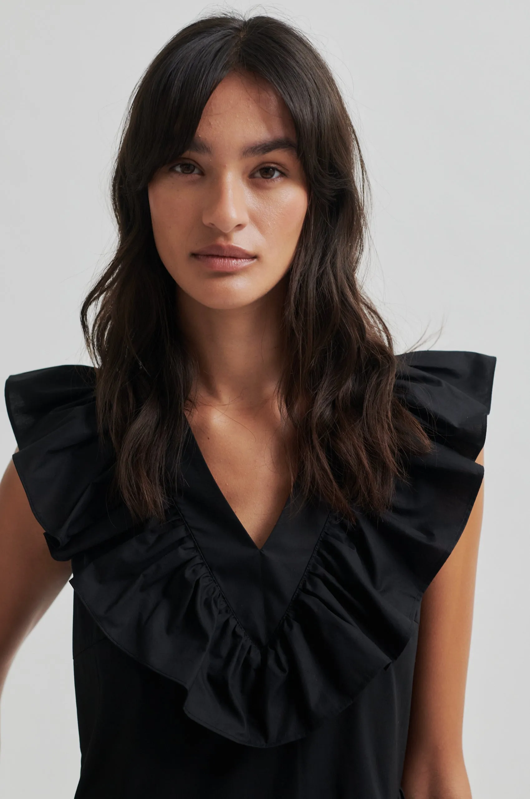 Zana Dress Bride Side Stylish Scarf