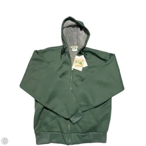 Everyday Look Casual Design Sweatshirt Hoodie By Cmc In Green, Size: M