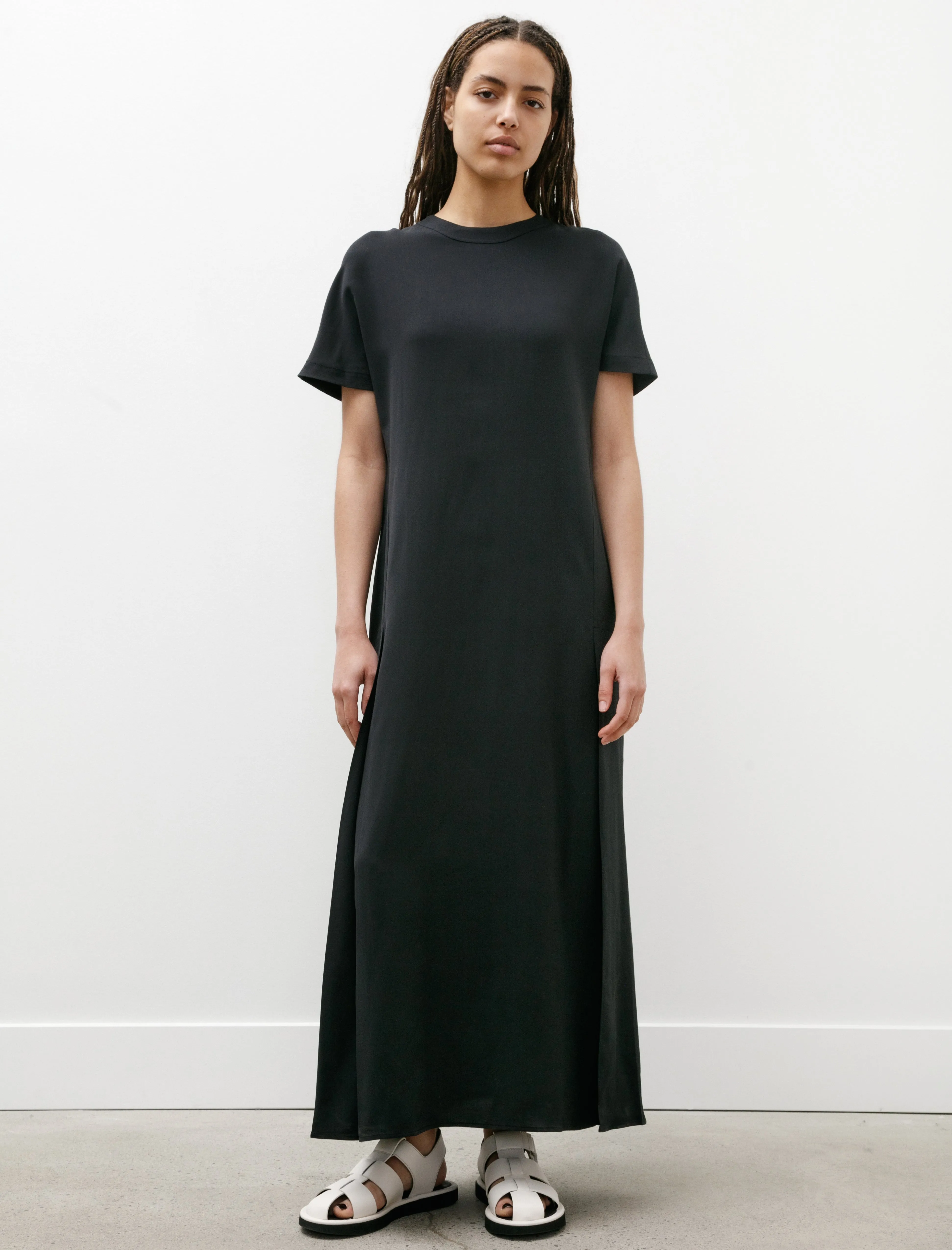 Kaplan Stitch Pleat Dress Darkest Navy Stylish Protection Active Ease