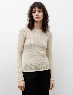 Super Slim LS Metallic Sand Rustic Mesh DoubleLayered Collar King Mode