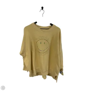 Fur Fit Sweatshirt Crewneck By Aerie In Yellow, Size: M