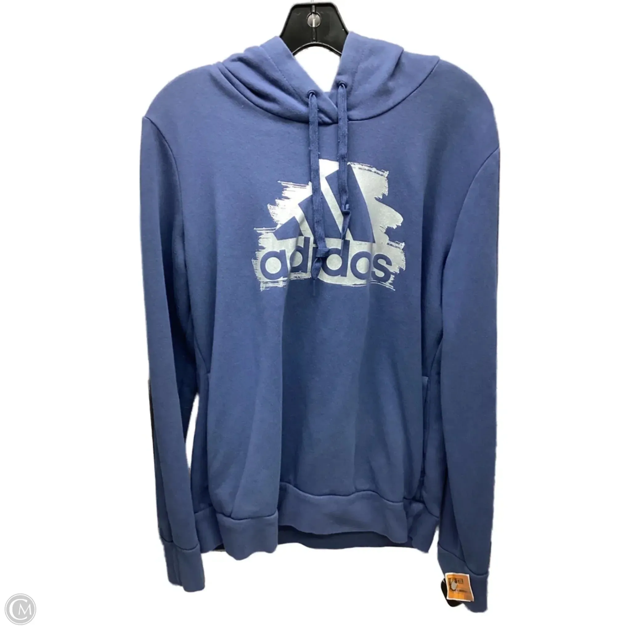 Game Core UniversalFit Sweatshirt Hoodie By Adidas In Blue, Size: L