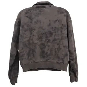 Athletic Sweatshirt Collar By Fabletics In Grey, Size:S Web Glow