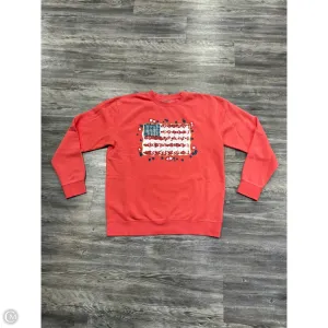 Sweatshirt Crewneck By Living Fully In Coral, Size: L Rush Mode Street Light