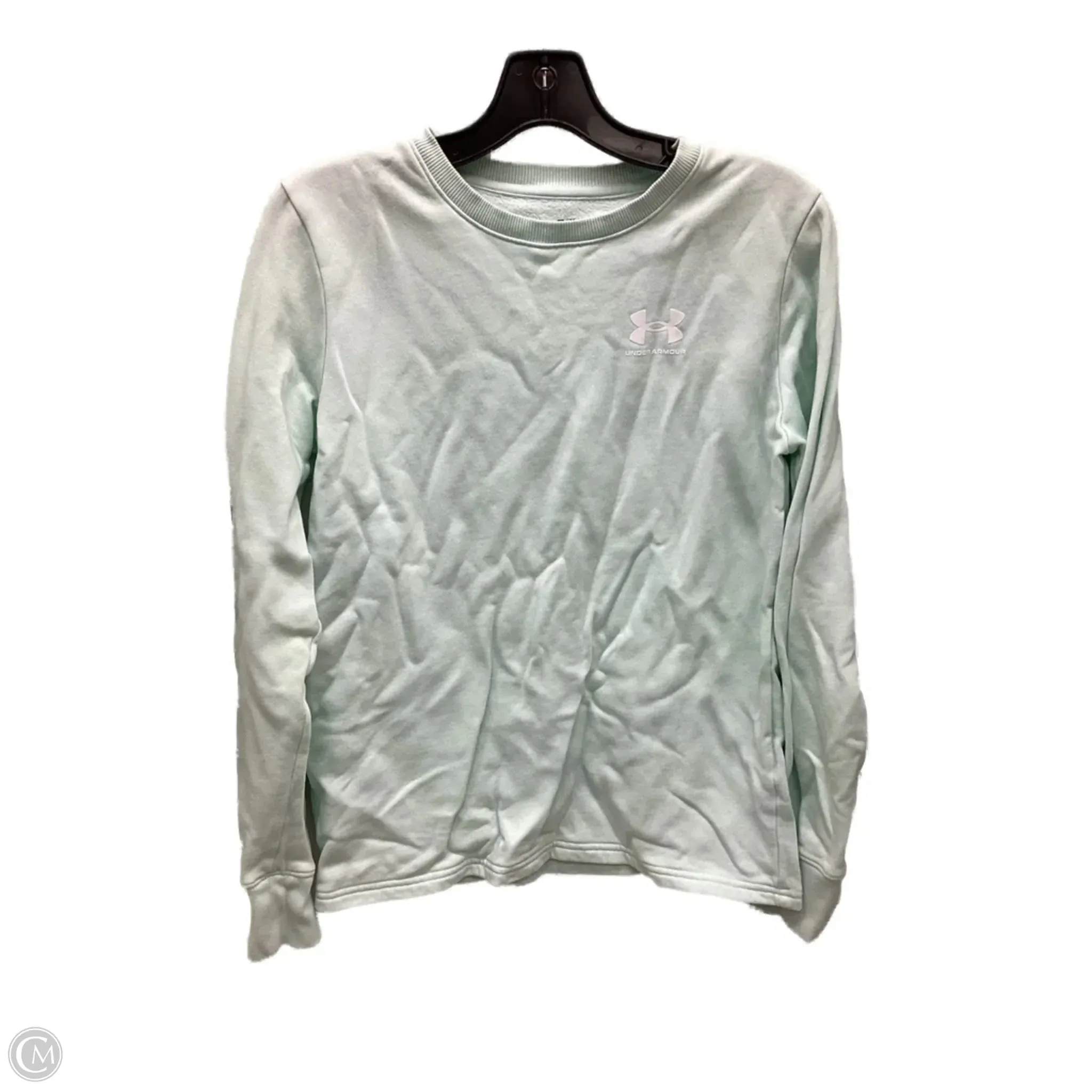 Sweatshirt Crewneck By Under Armour In Teal, Size: Xs Multi-Purpose Wear MultiPocket Design