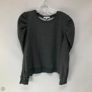 Sweatshirt Designer By Rebecca Minkoff In Grey, Size: L Travel Outfit Heavy Silk