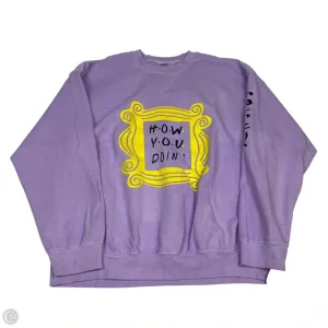 Street Fest Sweatshirt Crewneck By Gildan In Purple, Size: Xl
