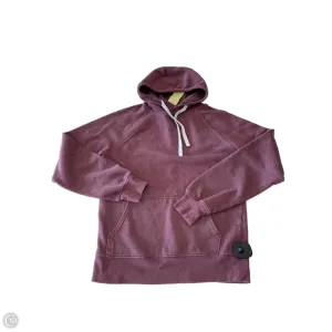 Sweatshirt Hoodie By So In Maroon, Size: S UVProtectionFinish