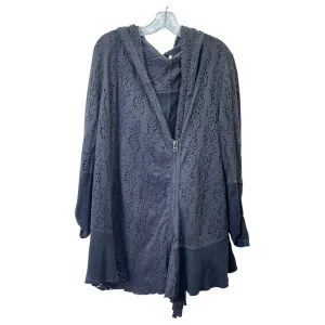 Sweatshirt Hoodie By Free People In Grey, Size:S HighNeckStyle AntiFadeTechnology