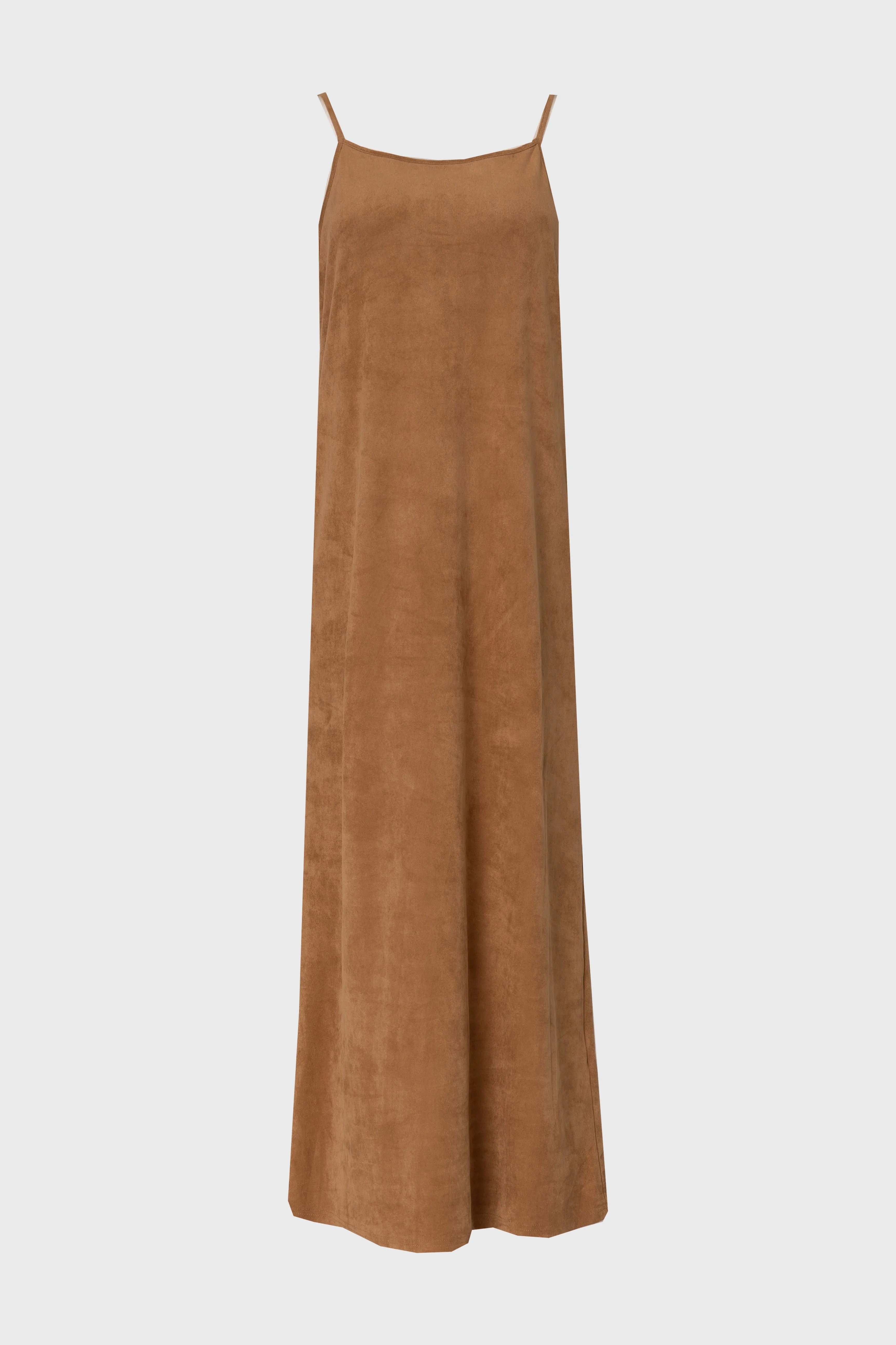DurableReinforcedElbow Camel Microsuede Maxi Jumper