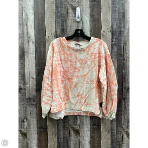 OdorControlClothing Sweatshirt Crewneck By Cme In Tie Dye Print, Size: L