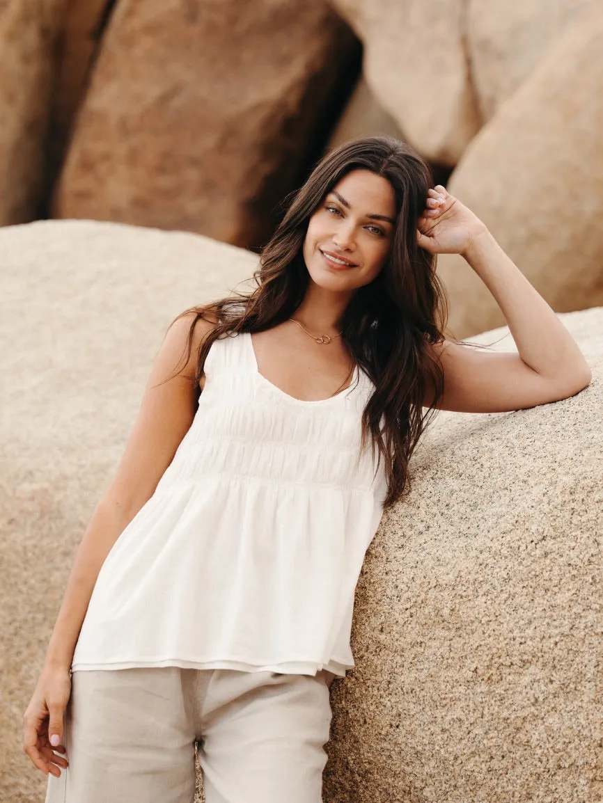 Cozy Look Daily Comfort Key Largo Cotton Top Coconut