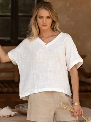 Montego Cotton Top Coconut Street Trendy