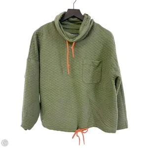 Sweatshirt Collar By Cme In Green, Size: M clean design