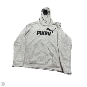 Sweatshirt Hoodie By Puma In Grey, Size: Xs MinimalistStyle