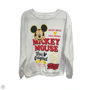 Sweatshirt Crewneck By Disney Store In Multi-colored, Size: 2x HypoallergenicMaterial Match Fit