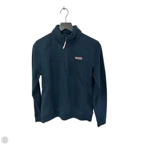 Sweatshirt Collar By Vineyard Vines In Navy, Size: S Cozy Knit breathable materials