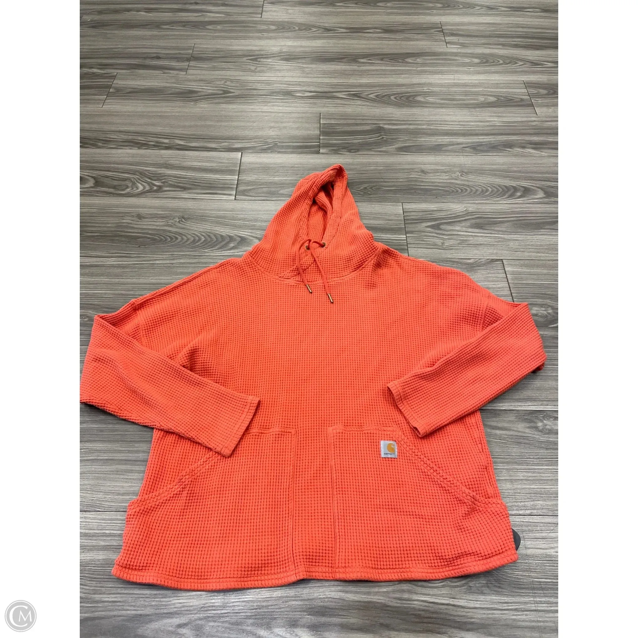 Sweatshirt Hoodie By Carhartt In Orange, Size: Xl Lean Glow Relaxing Wear