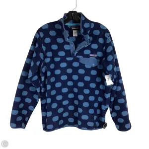 Sweatshirt Collar By Patagonia In Polkadot Pattern, Size: S Soft Jacket Noble Core
