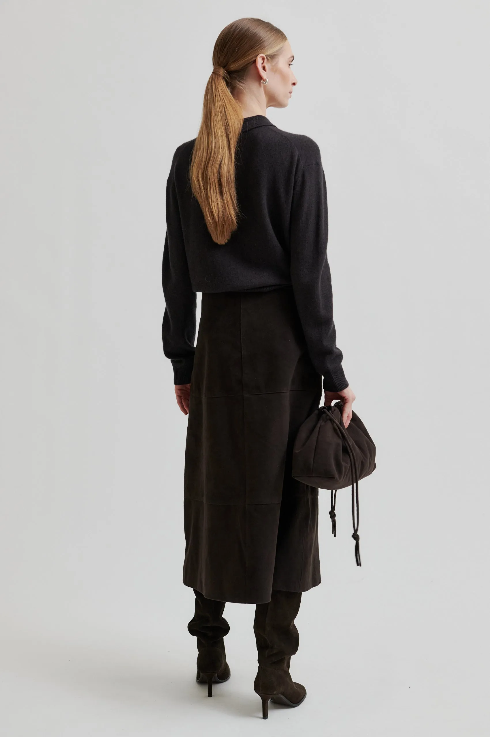 Noormie Suede Skirt Icon Glow