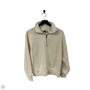 Hidden pockets Street Style Sweatshirt Collar By Universal Thread In White, Size: S
