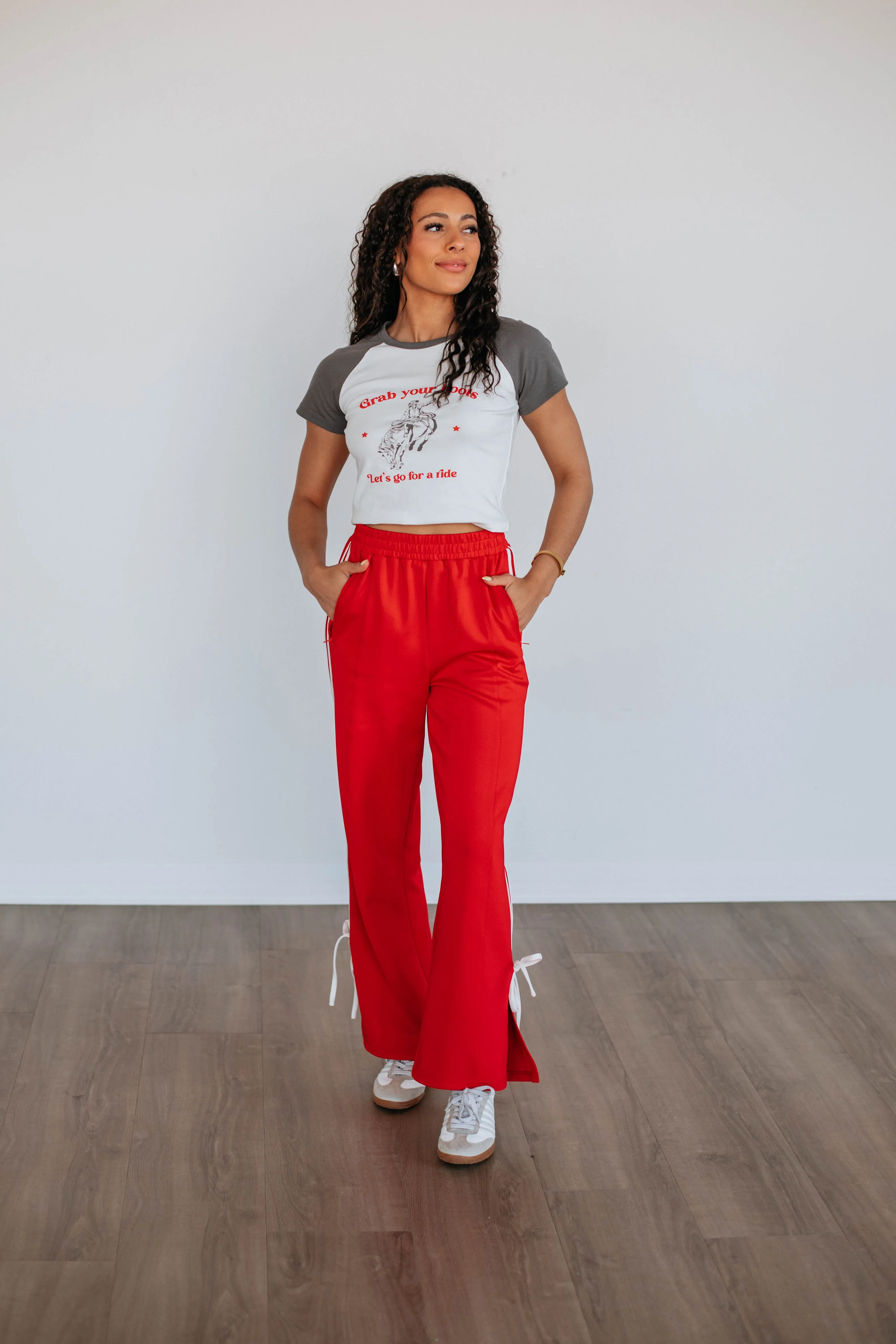 Grab Your Boots Graphic Tee Friction Free Inner Lining