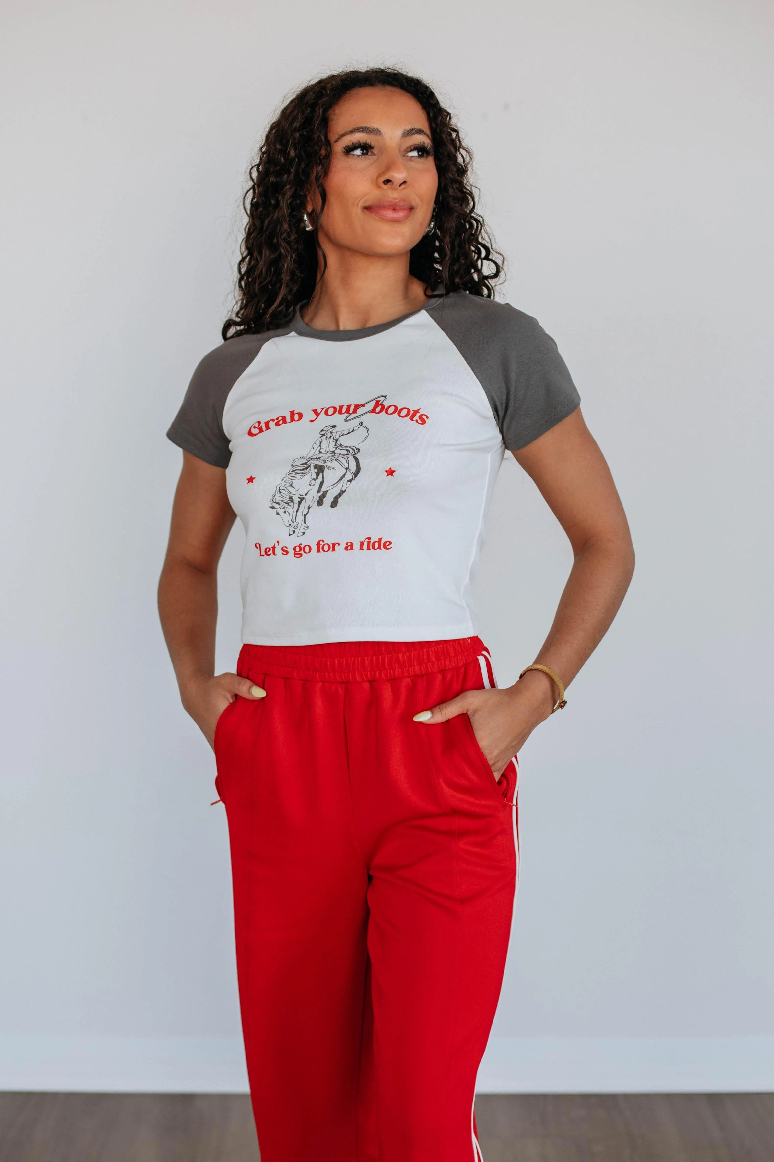Eco Conscious Production Grab Your Boots Graphic Tee