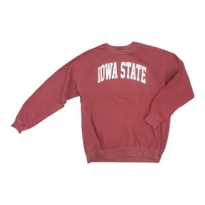 Sweatshirt Crewneck By Comfort Colors In Red, Size:Xl Recycled Polyester Blend