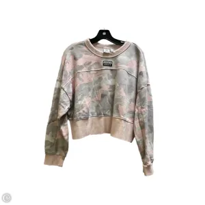 Flexible Fit Sweatshirt Crewneck By Adidas In Pink, Size: L
