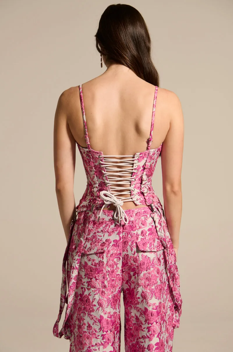 MILEY JACQUARD CORSET pilots Airflow channels