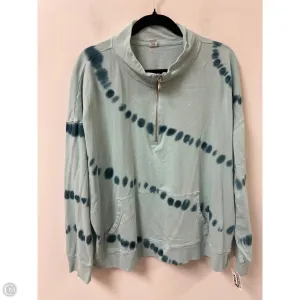 Sweatshirt Collar By Old Navy In Blue, Size: 1x AntiPillingFabric Design Edge