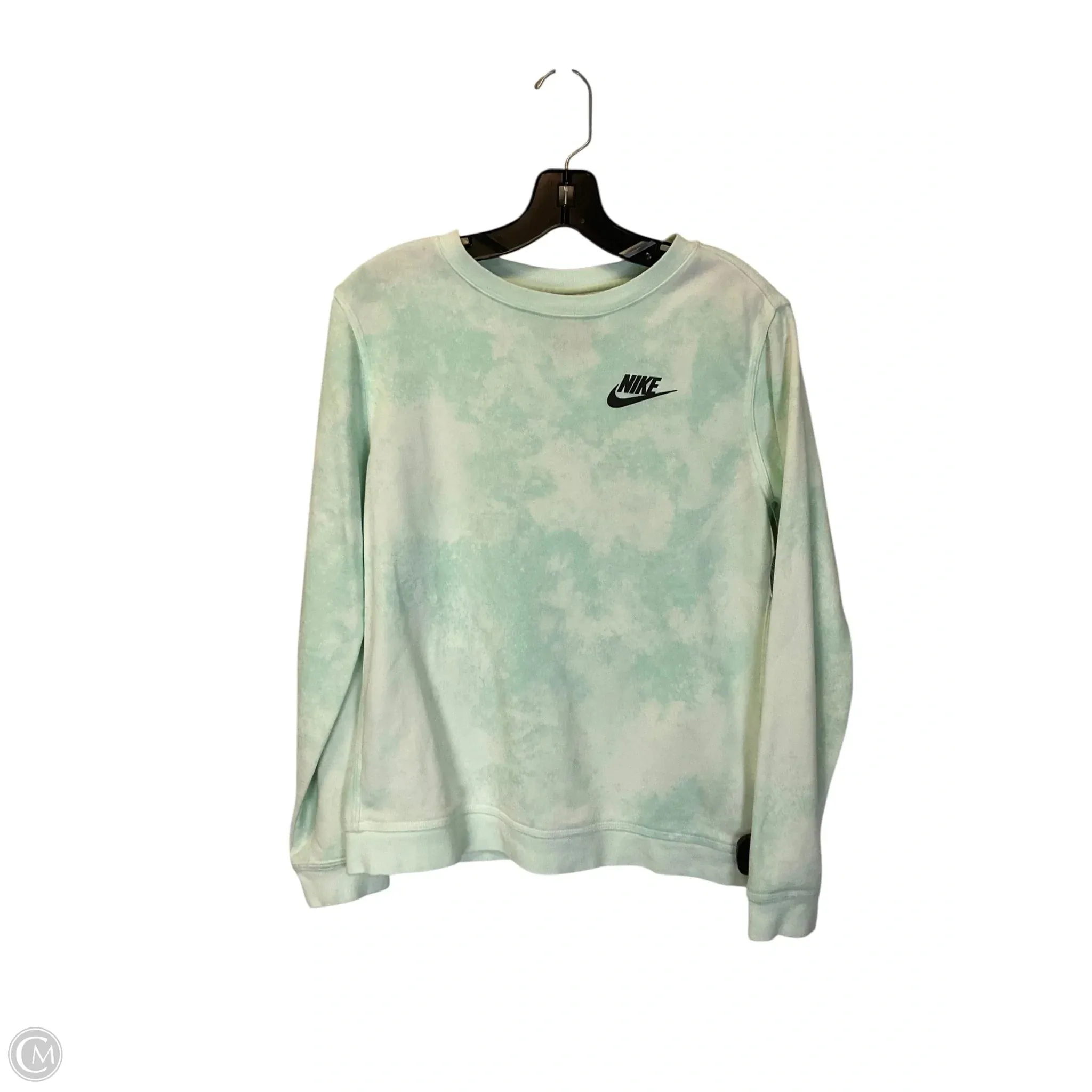 Sunset Scene Sweatshirt Crewneck By Nike Apparel In Blue, Size: Xl