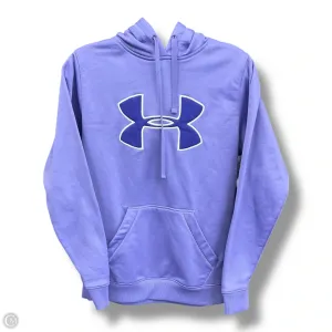 EcoDye Process Legend Fit Athletic Sweatshirt Hoodie By Under Armour In Purple, Size: S