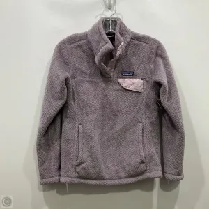 Sweatshirt Collar By Patagonia In Purple, Size: Xs CrossBackStructure Open Glow