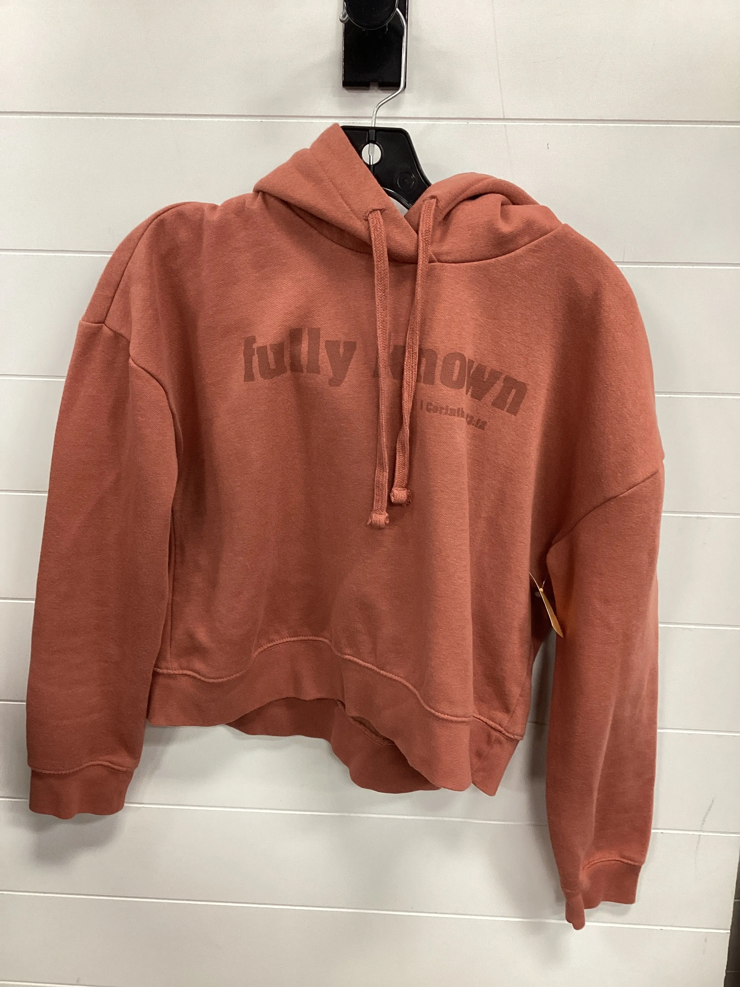 Reflective accents Sweatshirt Hoodie By Cmc In Orange, Size:M