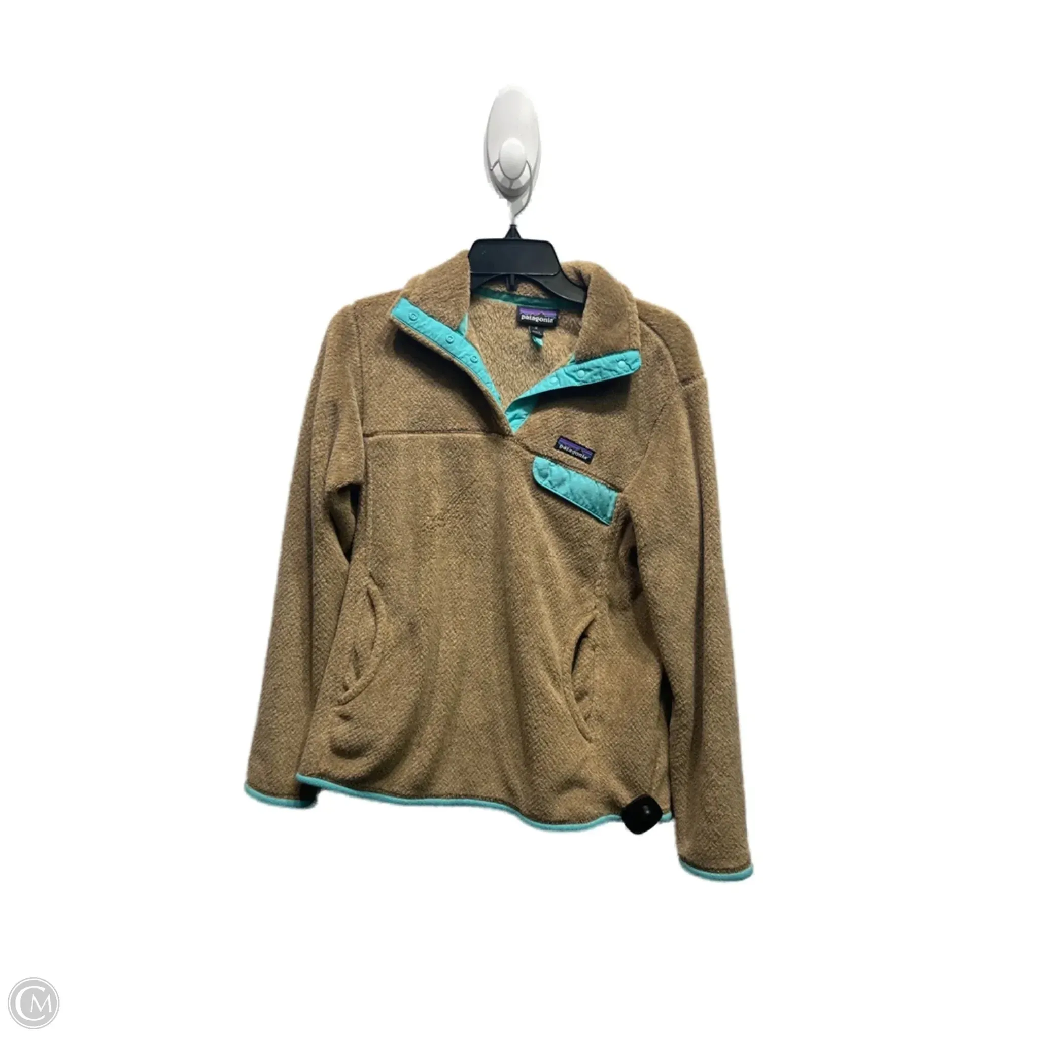Sweatshirt Collar By Patagonia In Brown, Size: M Relaxed Wear