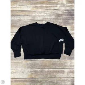 Sweatshirt Crewneck By Old Navy In Black, Size: Xxl Heart Glow UVProtectionCloth