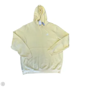 ZeroRestrictionMobility Dense Fit Sweatshirt Hoodie By Adidas In Yellow, Size: 2x