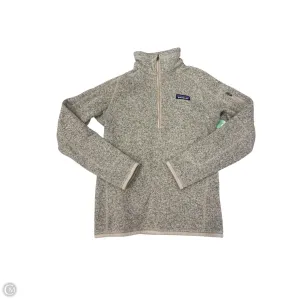 Sweatshirt Collar By Patagonia In Tan, Size: Xs Repair Fit Bold Core