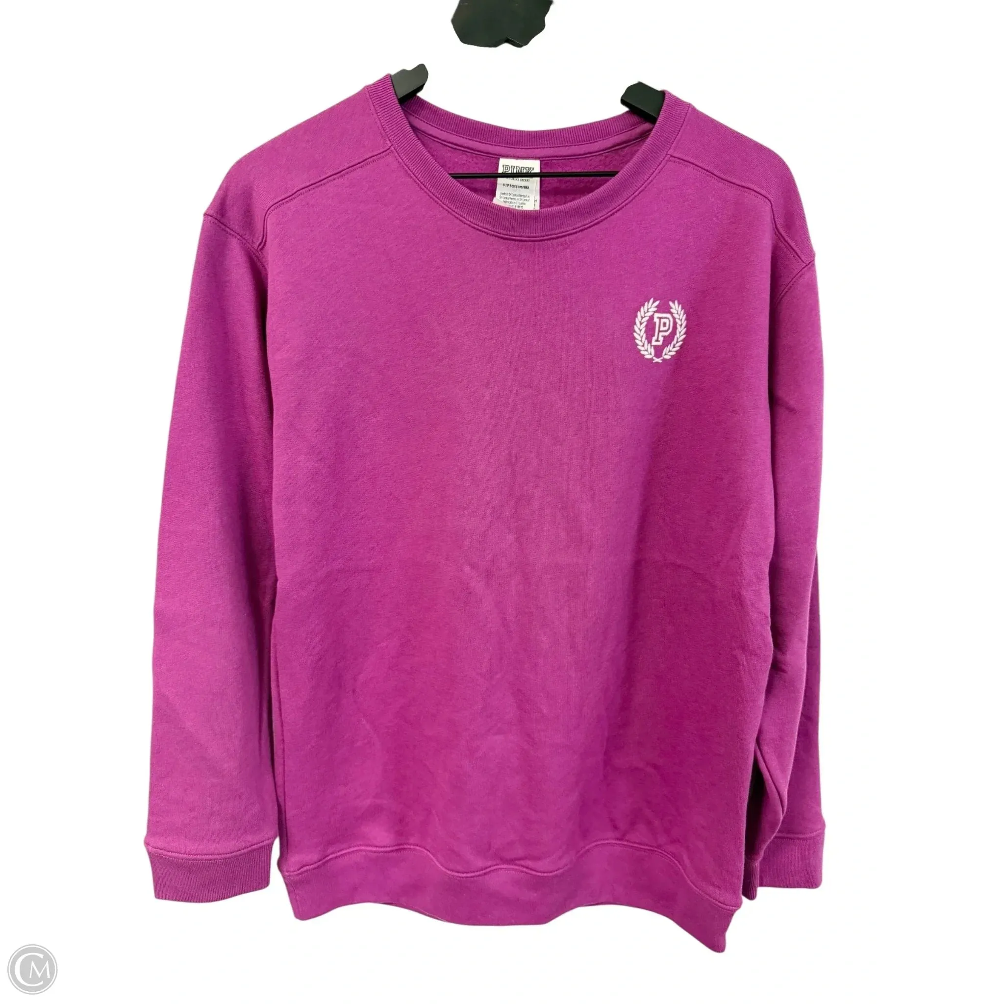 Sweatshirt Crewneck By Pink In Purple, Size: S Meeting Ready Comfortable Fashion