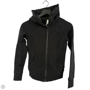 QuickEvaporation Sweatshirt Hoodie By Lululemon In Black, Size: 2