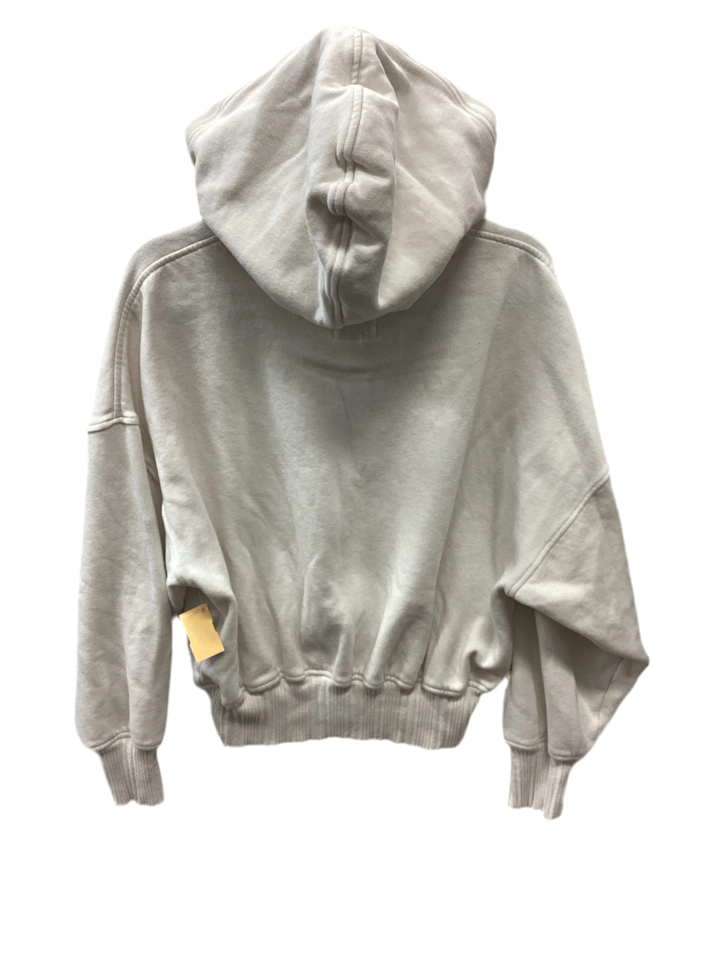 Sweatshirt Hoodie By Aerie In Cream, Size:L Fashion Layers HighCollar Style