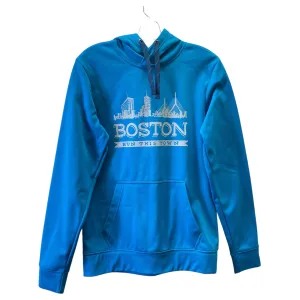 Sweatshirt Hoodie By The North Face In Blue, Size:S Comfort waistband