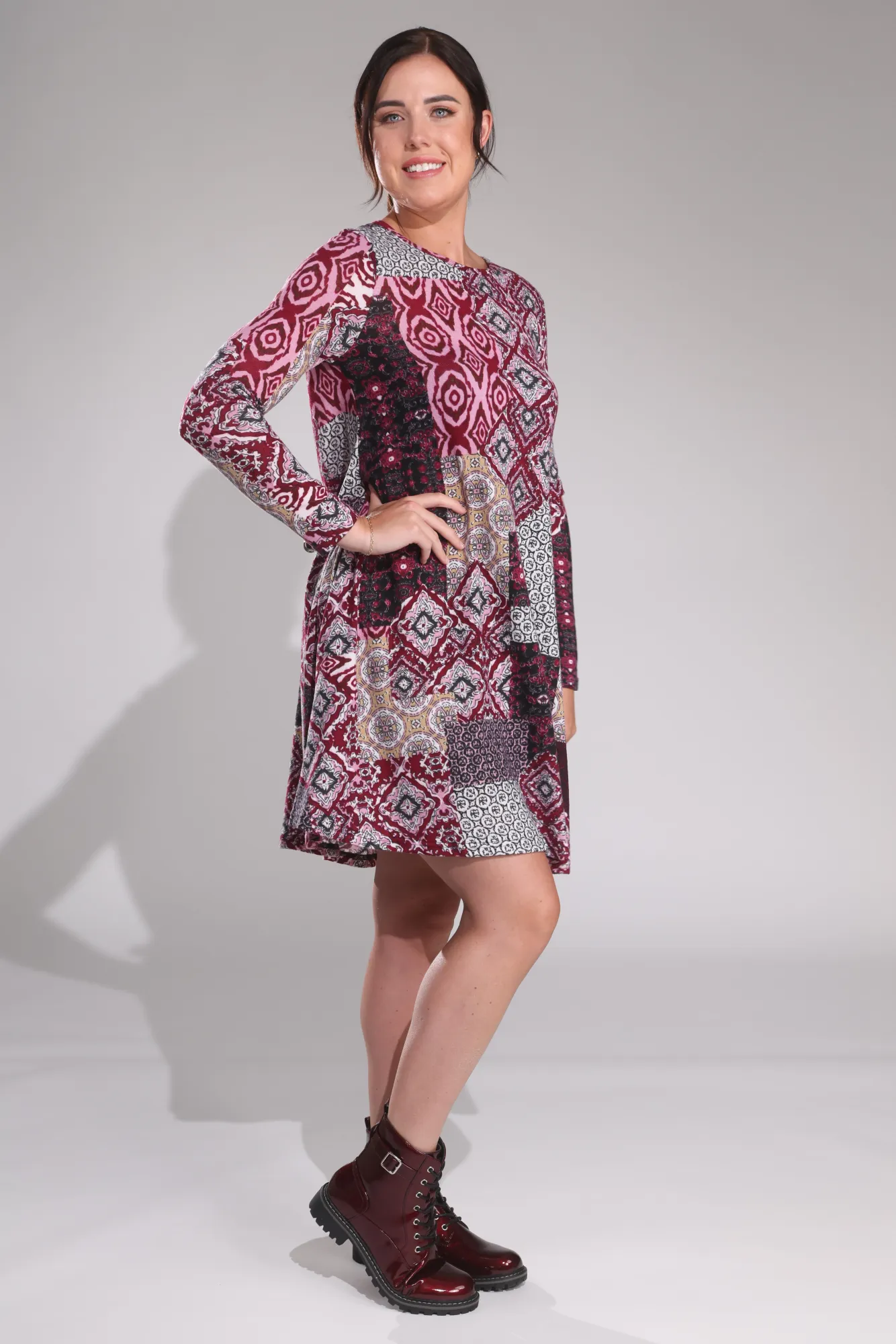 Dress | MULTI PINK | 23BB1 Fire Core