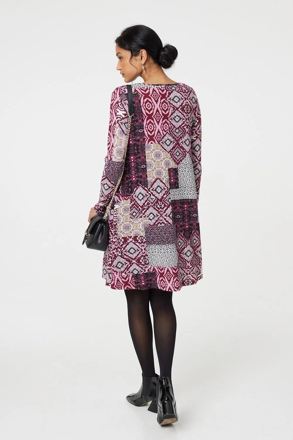 Dress | MULTI PINK | 23BB1 AntiPilling Surface Sun shield
