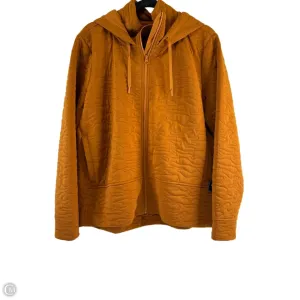 Sweatshirt Hoodie By Dsg Outerwear In Gold, Size: L WearResistantHem Campus Vibe