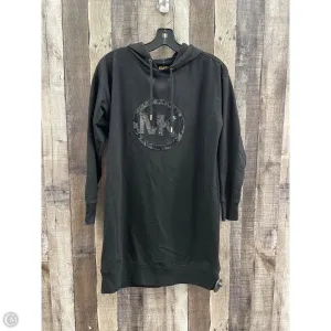 Sweatshirt Hoodie By Michael By Michael Kors In Black, Size: M NonBindingEdges