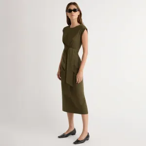 AllSeasonWear Active Apparel Fei Tie-Front Organic Cotton Dress