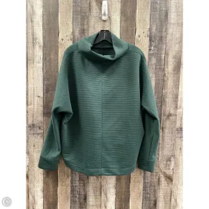 Sweatshirt Collar By Stylus In Green, Size: Xxl Poise Fit